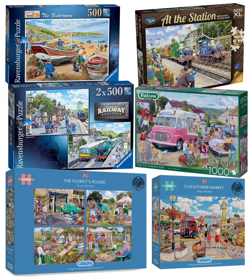 Jigsaw Puzzles Trevor Mitchell Artist Jigsaw Puzzles Trevor Mitchell Artist